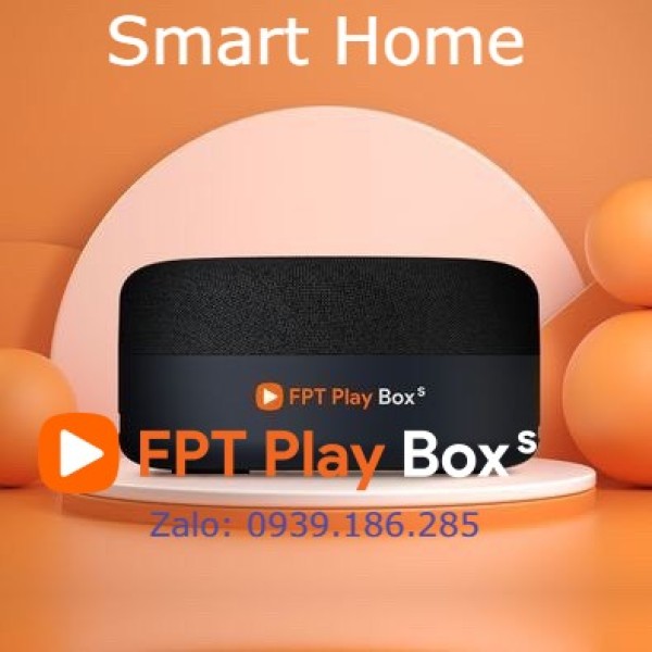 FPT Play Box S 2021 mã T590 Smart Hub trung tâm điều khiển Smart Home - fptplay box s 2021 kết hợp Android Tivi Box Fpt và loa thông minh - fptplay box 2021 điều khiển bằng giọng nói hands free không chạm- đầu thu fpt play box 2021 Chính Hãng