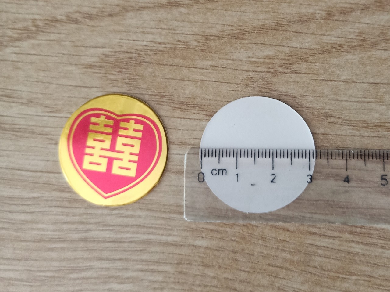 Hỷ tim dán cau & Hỷ dán hoa quả