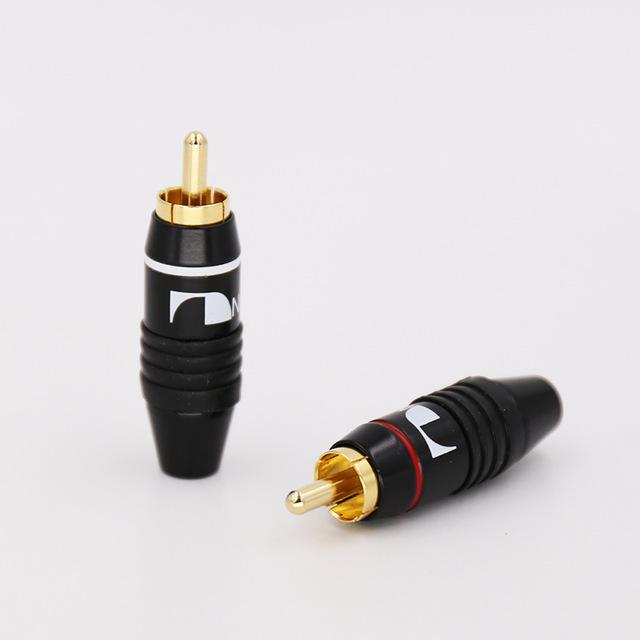 Bộ 2 Đầu hàn Jack AV / RCA / Hoa sen Nakamichi, monster, Goldsnake