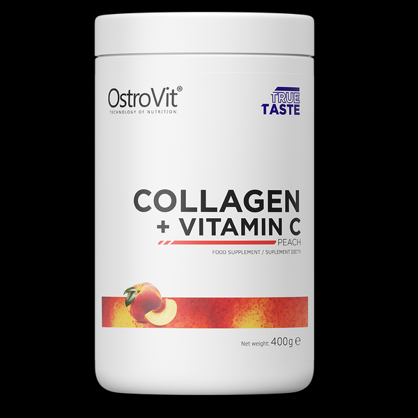 Ostrovit Hydrolyzed Collagen + Vitamin C - 400g Dạng Bột