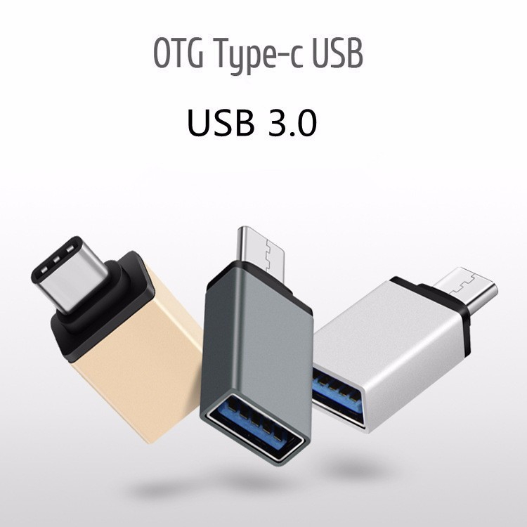 [HCM]Đầu chuyển đổi OTG từ cổng Micro/Type-C ra cổng USB 3.0 (Màu Ngẫu Nhiên)
