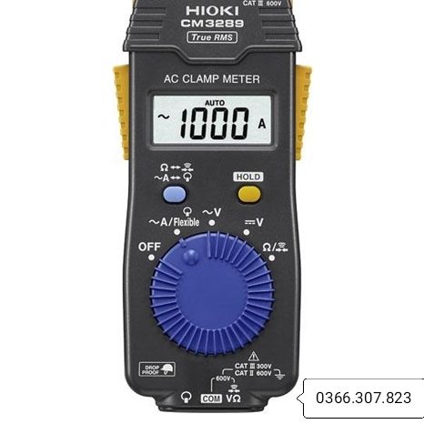 Hioki Cm-3289 Ac Current Clamp Meter (1000A True Rms) |   Home Repair Tools > Hand Tools & Accessories > Hand Tools, Components & Accessories