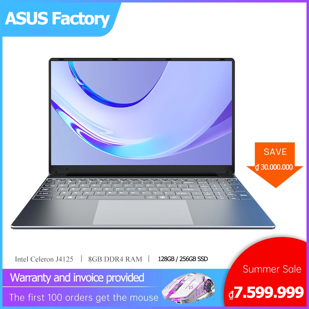 máy tính laptop Mới 14 Inch Intel Celeron J4105 RAM 6GB SSD 256GB ...