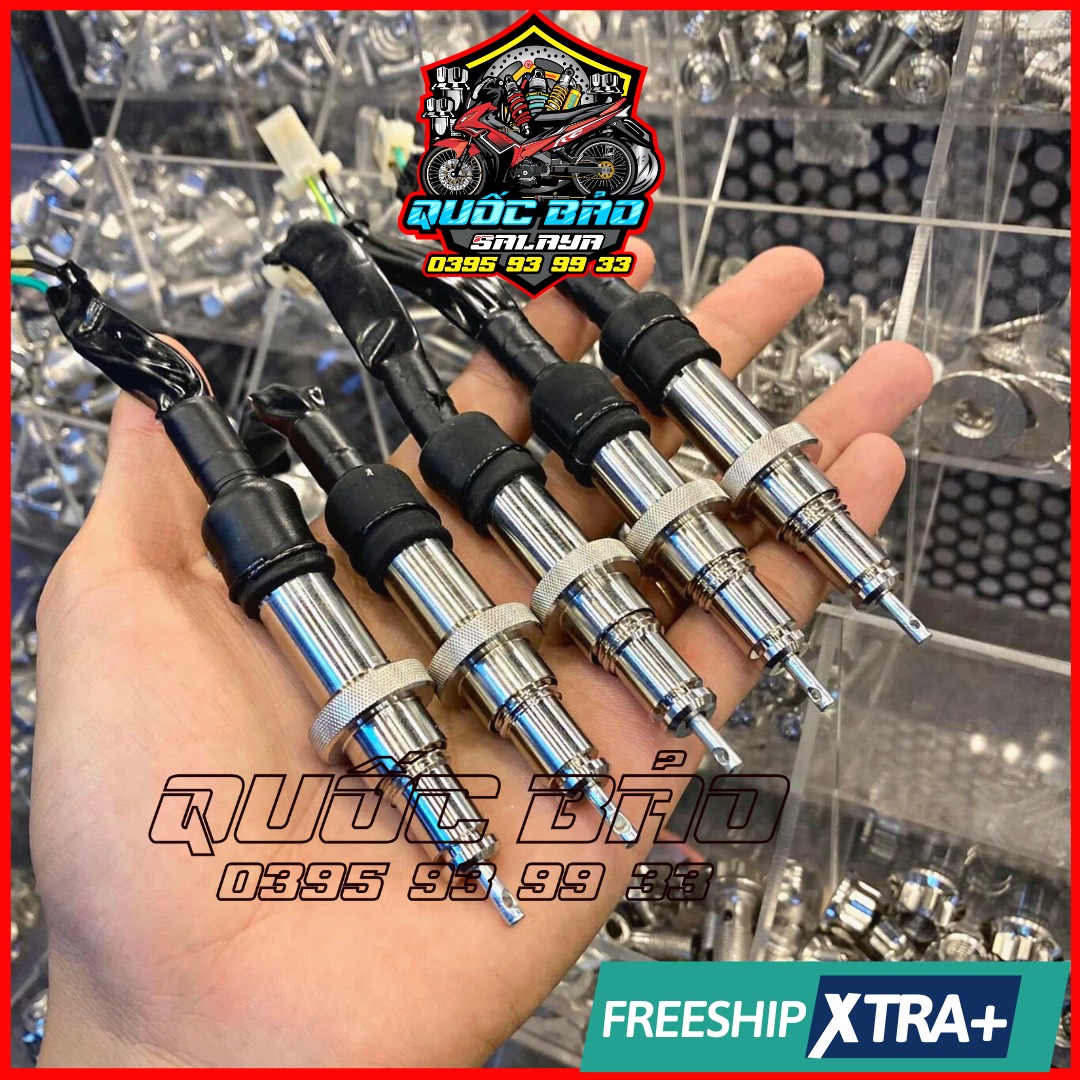 Stop inox 304 kèm lò xo phụ kiện lắp ráp như zin