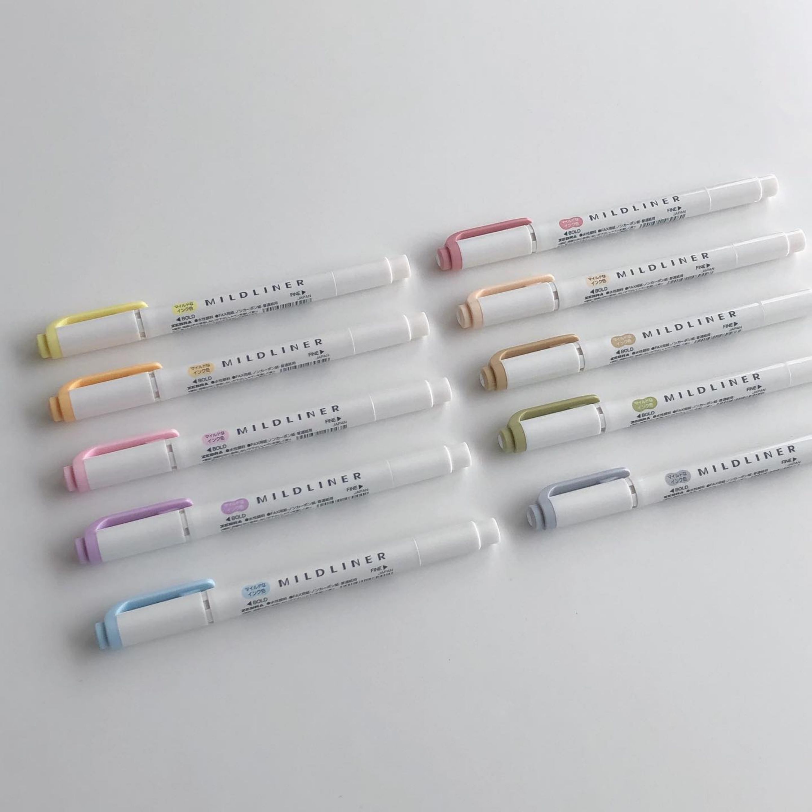 Bút đánh dấu highlight Zebra Mildliner - Màu mới 2022