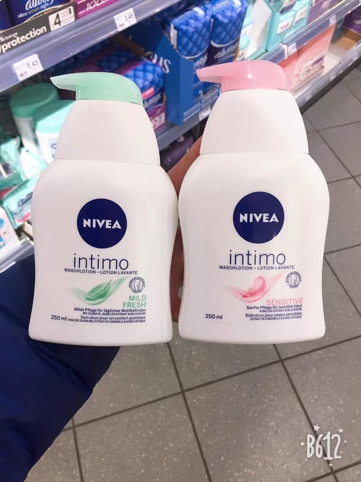 Dung dịch vệ sinh phụ nữ Nivea intimo 250ml-Nội Địa Đức