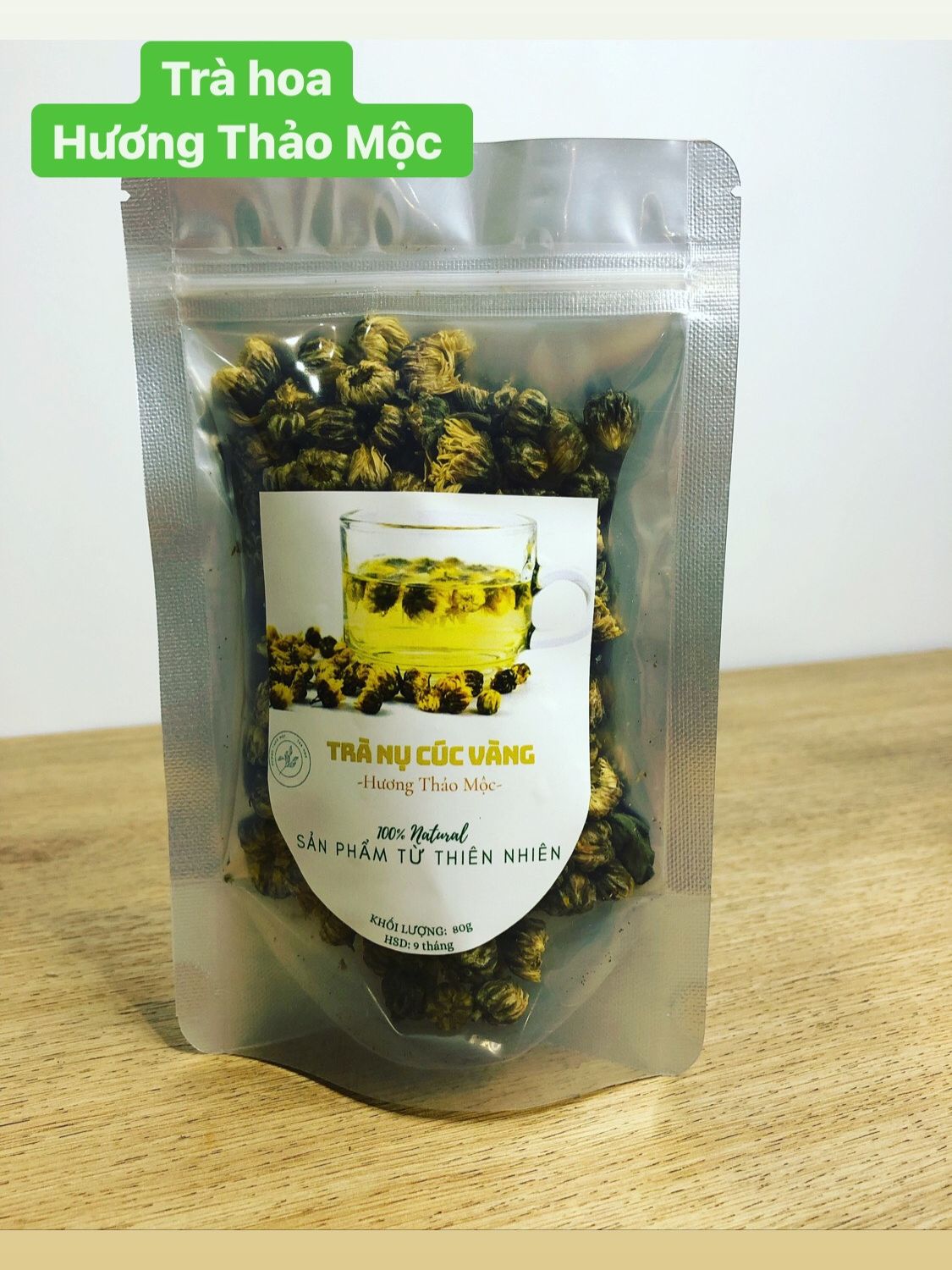 Trà Nụ Hoàng Cúc (Ngủ Ngon - Đẹp Da) - Trà Hoa Natural Thảo Mộc