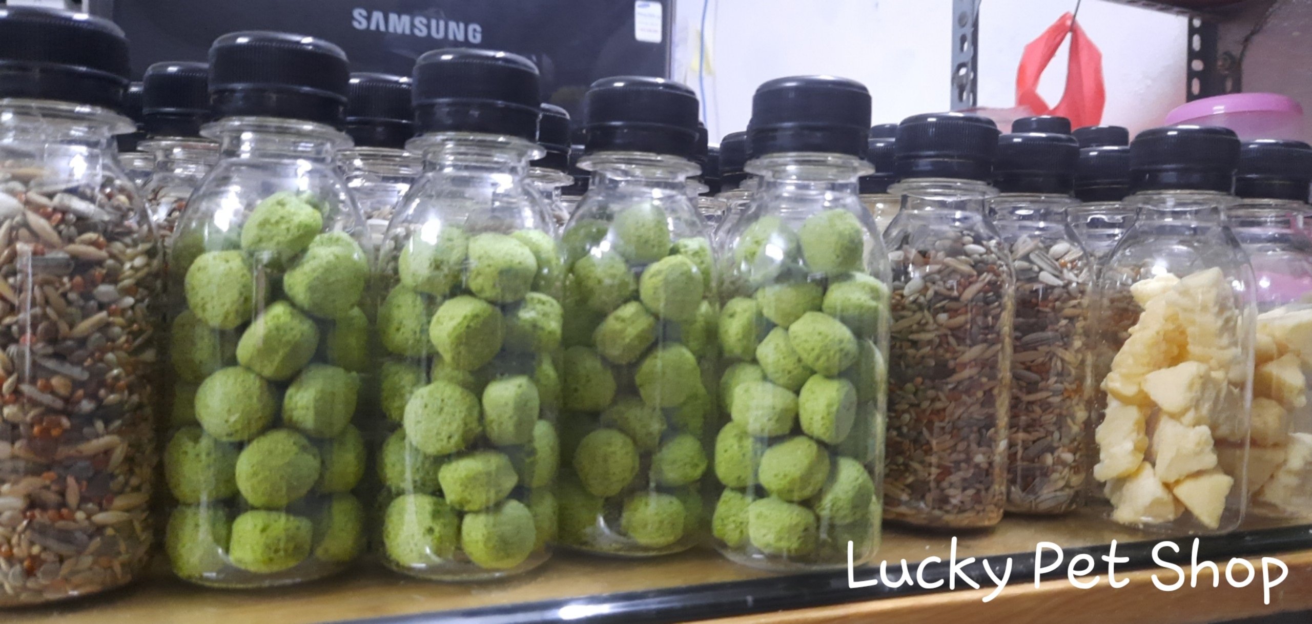 Lọ 50 gr viên rau xanh cho pet