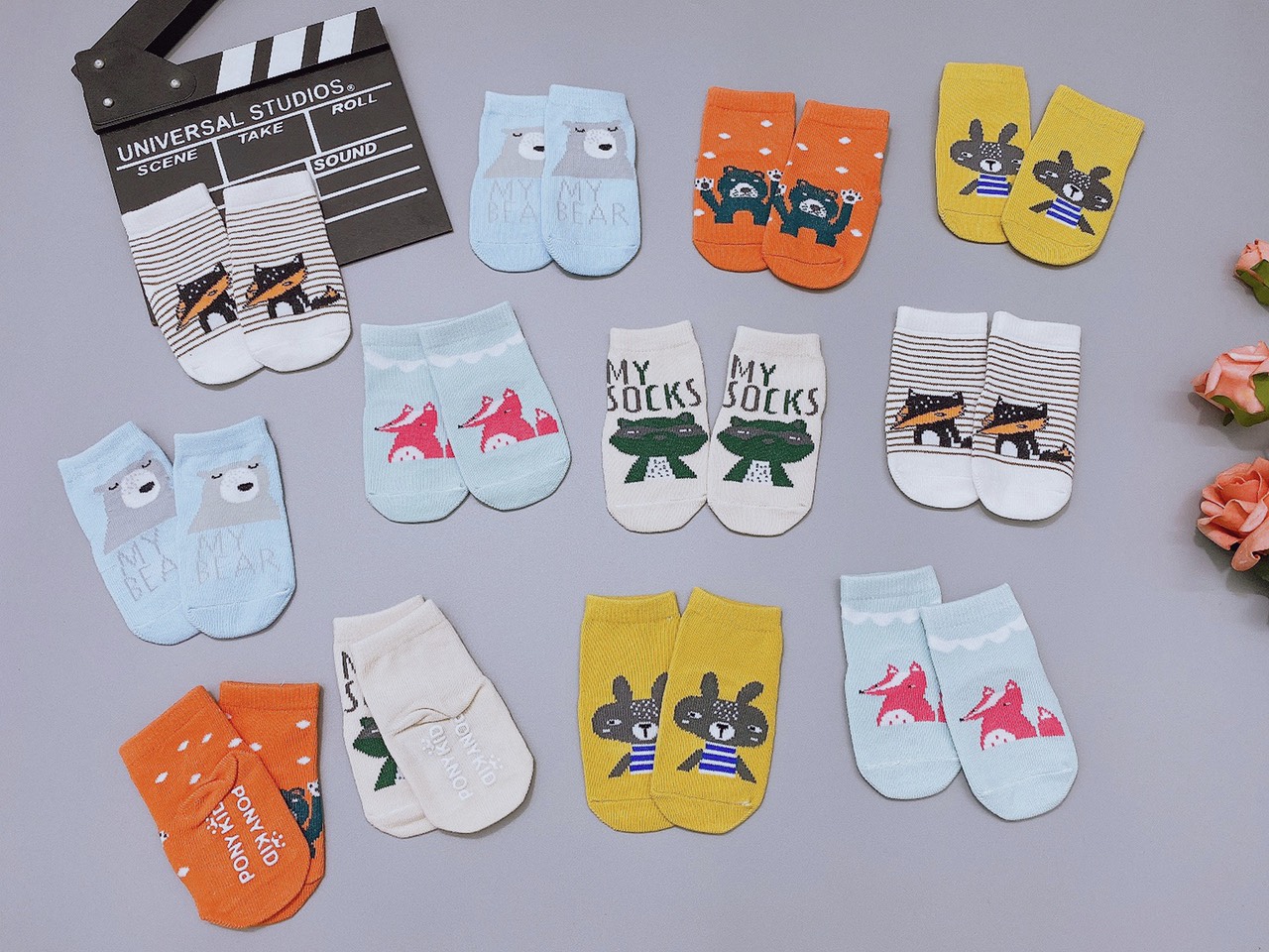 Bộ 2 đôi tất Pony kid mẫu mới 2018