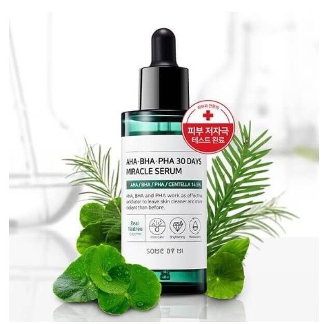 [HCM]Tinh Chất Giảm Mụn Some By Mi AHA-BHA-PHA 30 Days Miracle Serum 50ml