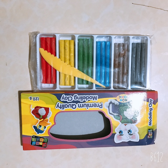 Đất nặn thái 6 màu/ 10 màu