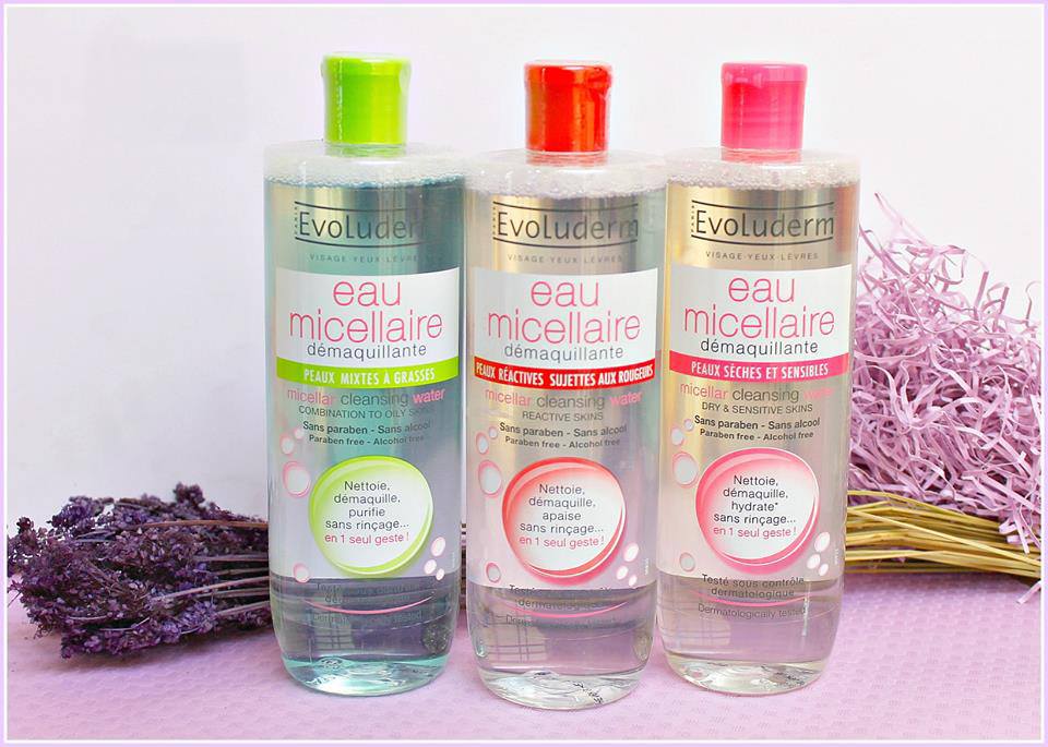 Nước tẩy trang Evoluderm Eau Micellaire