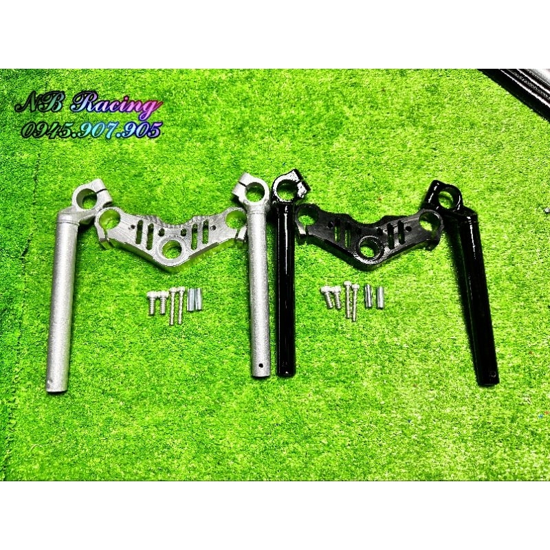 Combo Ghi Đông Nova Chảng 3 CNC Cho Satria Raider Sonic