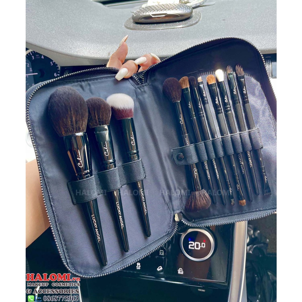 Bộ cọ trang điểm Celin  11 cây 15 đầu HALOMI STORE