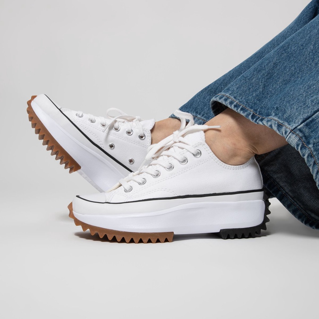 Giày Sneaker Converse 1970s Run Star Hike low white( Tặng túi CV + bill + tất)