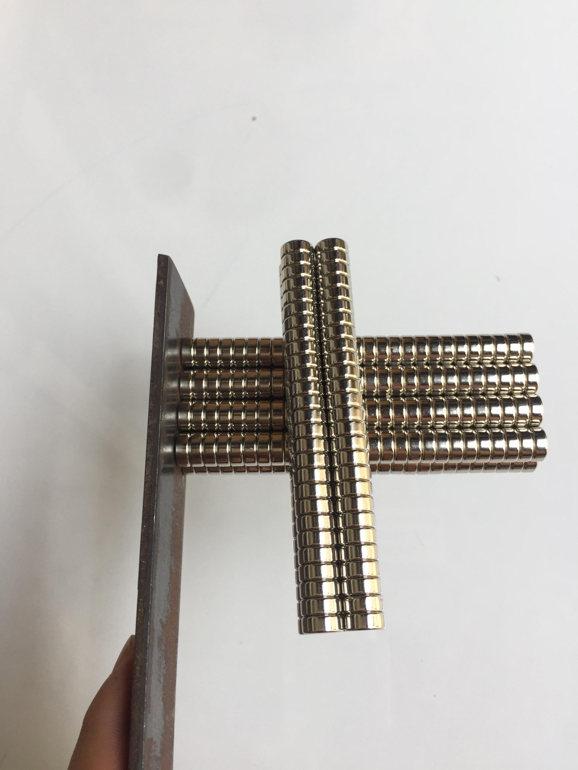 [HCM]Nam châm cực mạnh Ø 10x3mm nam châm NdFeB trắng đất hiếm