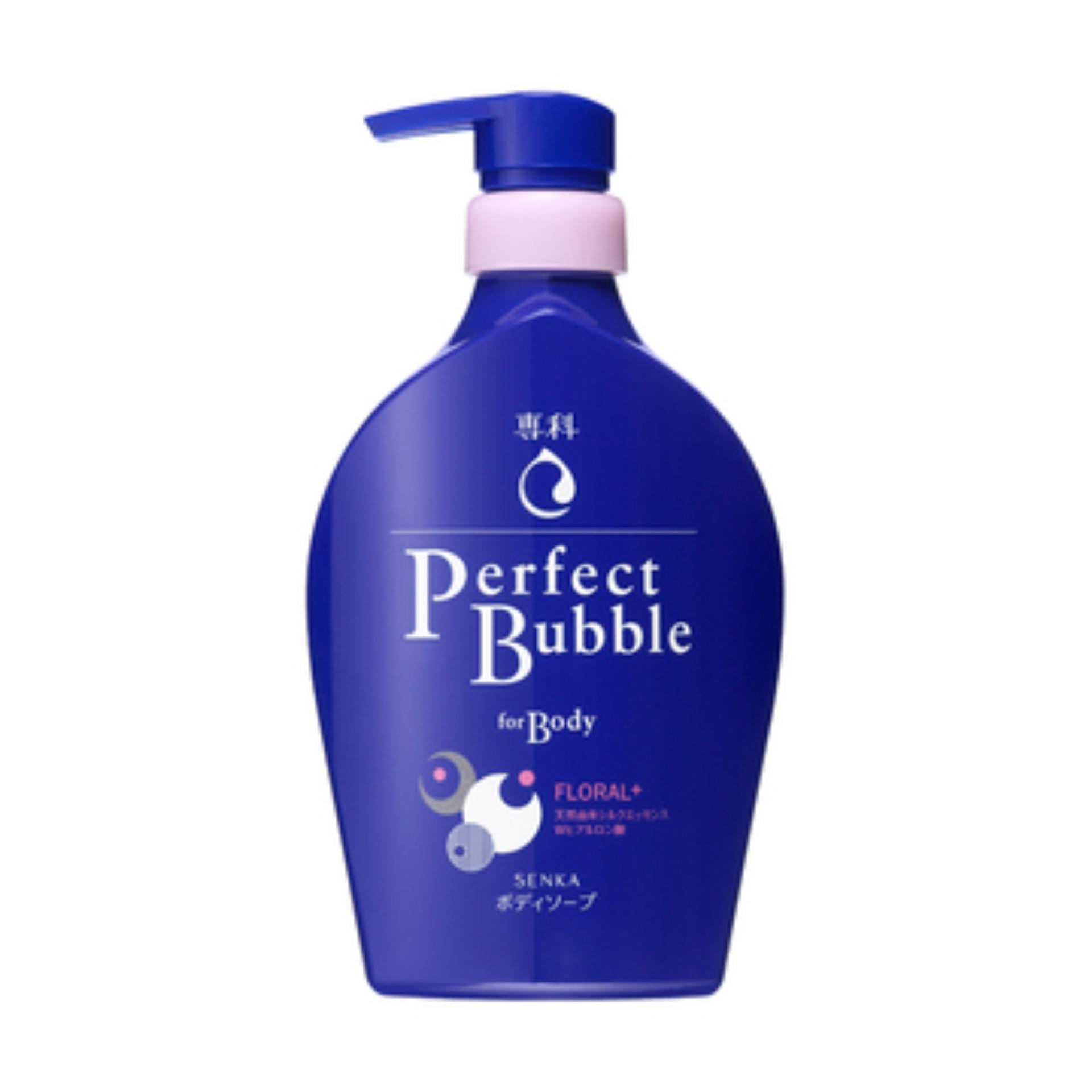 [HCM]SỮA TẮM TẠO BỌT SHISEIDO PERFECT BUBBLE 500ML (MÀU XANH - HƯƠNG HOA DỊU NHẸ)