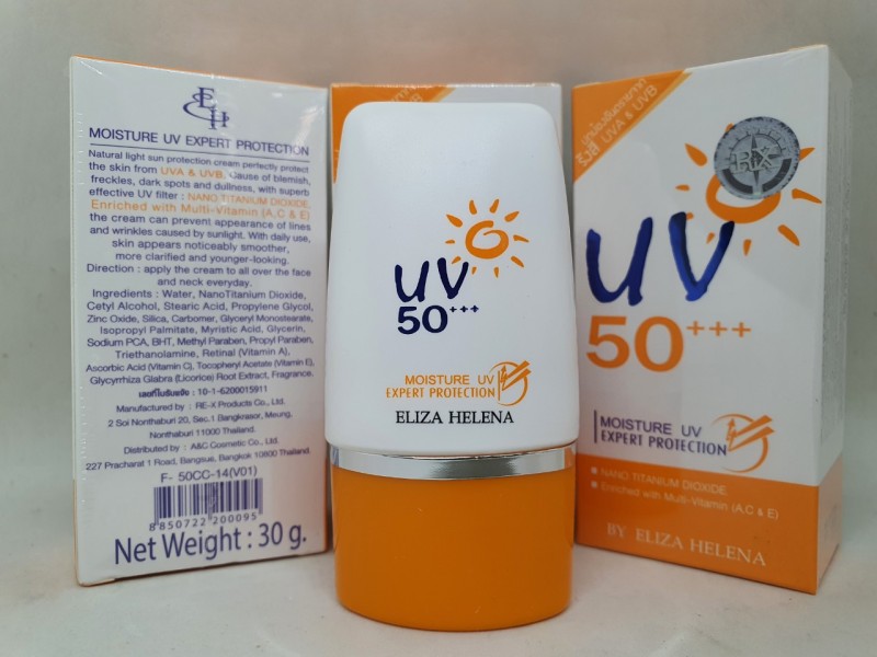 [HCM]Kem chống nắng UV 50 Eliza Helena hàng chính hãng nội địa thái lan 30 gam nhập khẩu