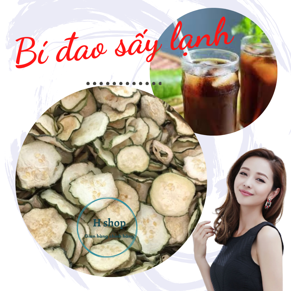 Trà bí đao thái lát sấy lạnh gói 50g