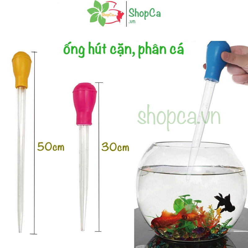 Ống hút phân cá, cặn hồ cá cảnh - Loại Tốt 30 cm