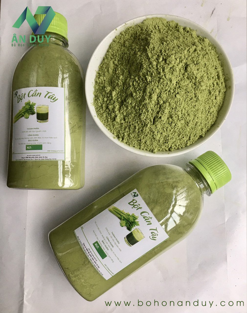 BỘT CẦN TÂY SIÊU MỊN 500g