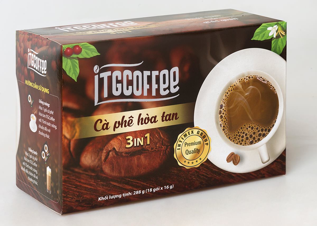 [HCM]Cà phê hòa tan ITGCOFFEE 3in1 ITG COFFEE INSTANT COFFEE.