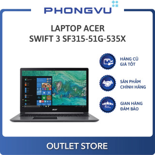 Laptop Acer Swift 3 SF315-51G-535X (NX.GSJSV.005) (Xám) - Laptop cũ thumbnail