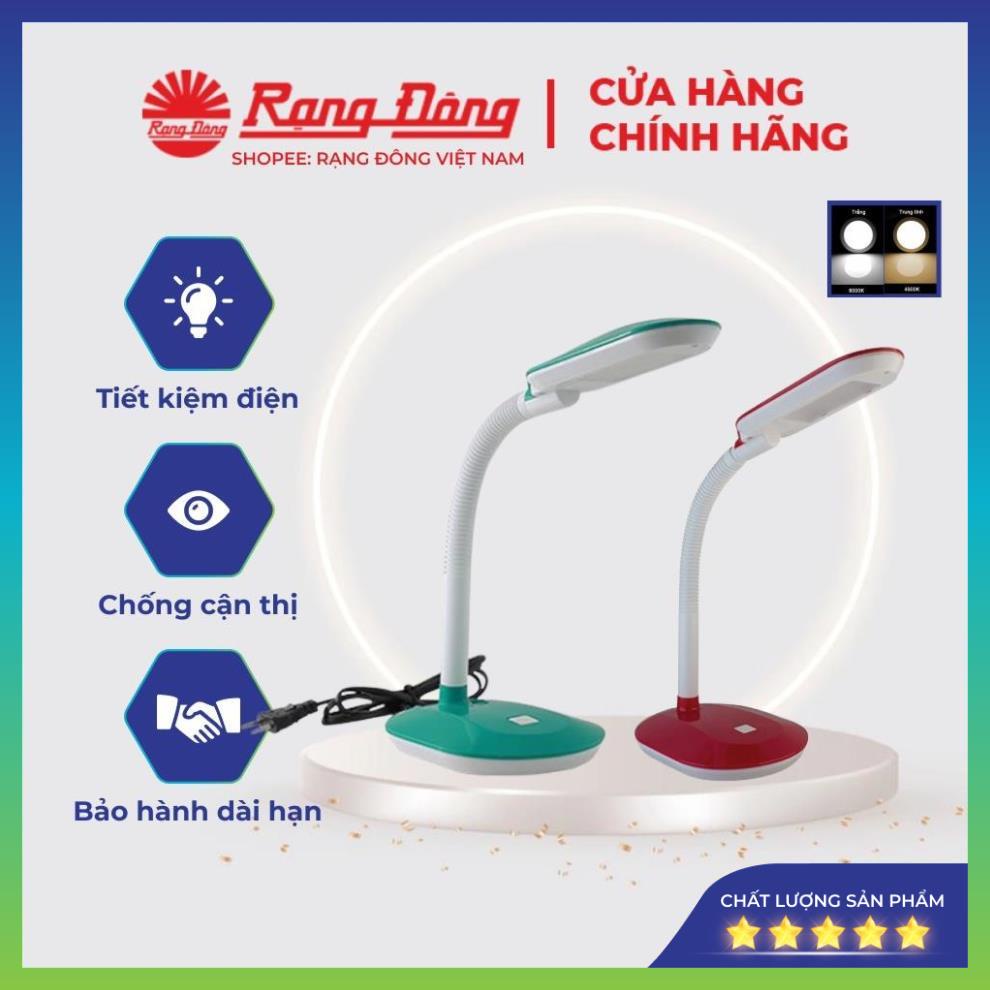 Đèn học Rạng Đông 5W, chống cận cho bé,Model RL19.LED