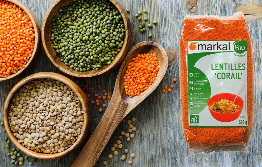 [HCM]ĐẬU LĂNG ĐỎ CAM SAN HÔ MARKAL 500GR