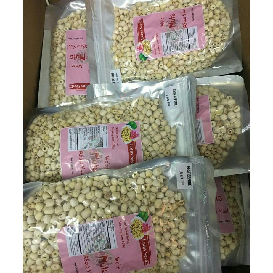 1kg hạt sen khô loại đặc biệt