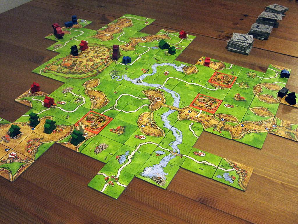 [HCM]TRÒ CHƠI CARCASSONNE BẢN TIẾNG ANH