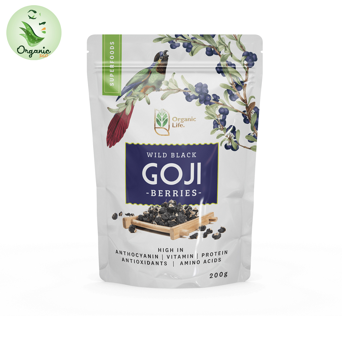 Táo đỏ - Kỷ tử hữu cơ Hotan Rouqiang Green Nature, C'Lavie, Biohome, Organic Life