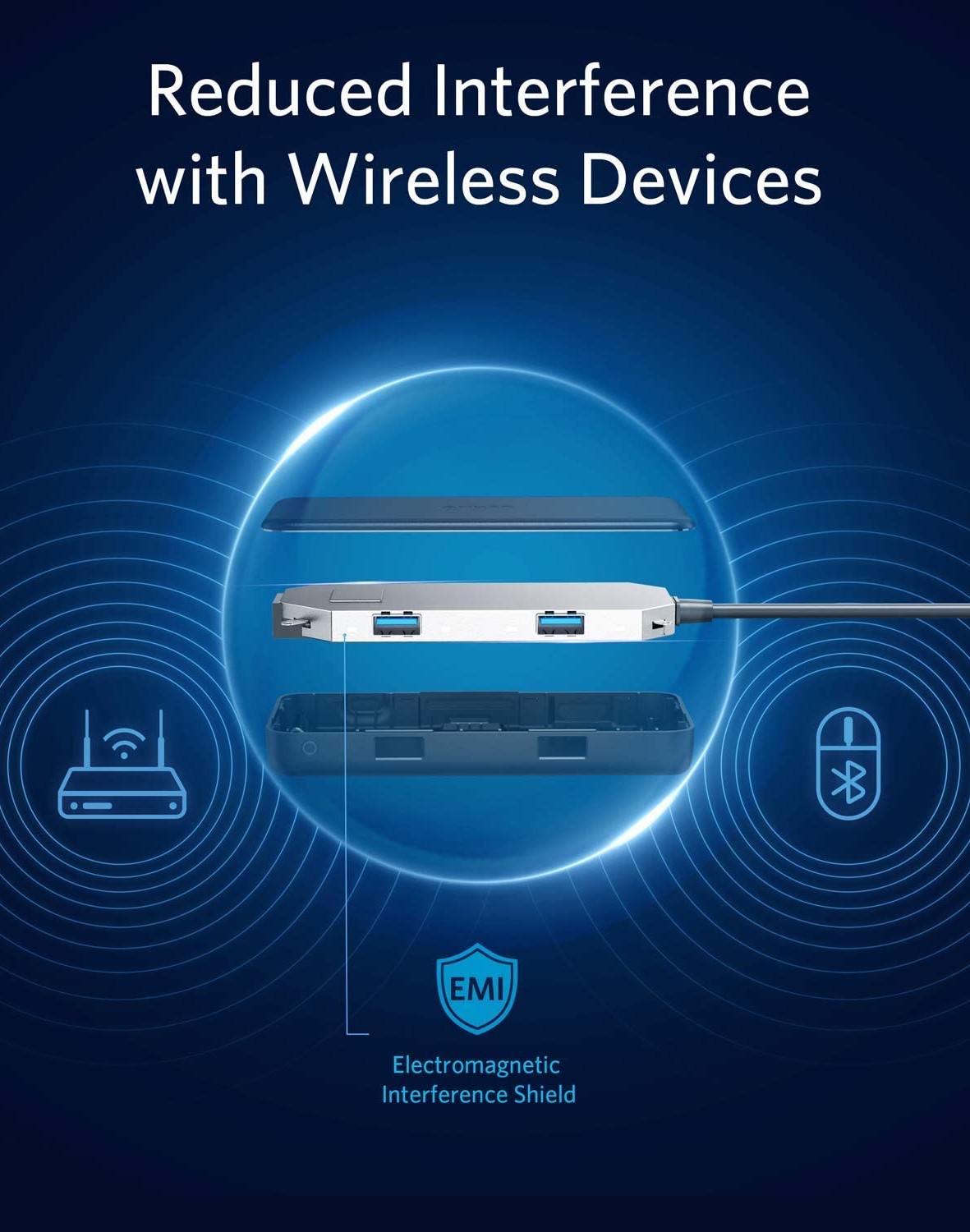 Cáp chuyển đổi macbook Air / Pro Anker USB C Hub 7-in-1