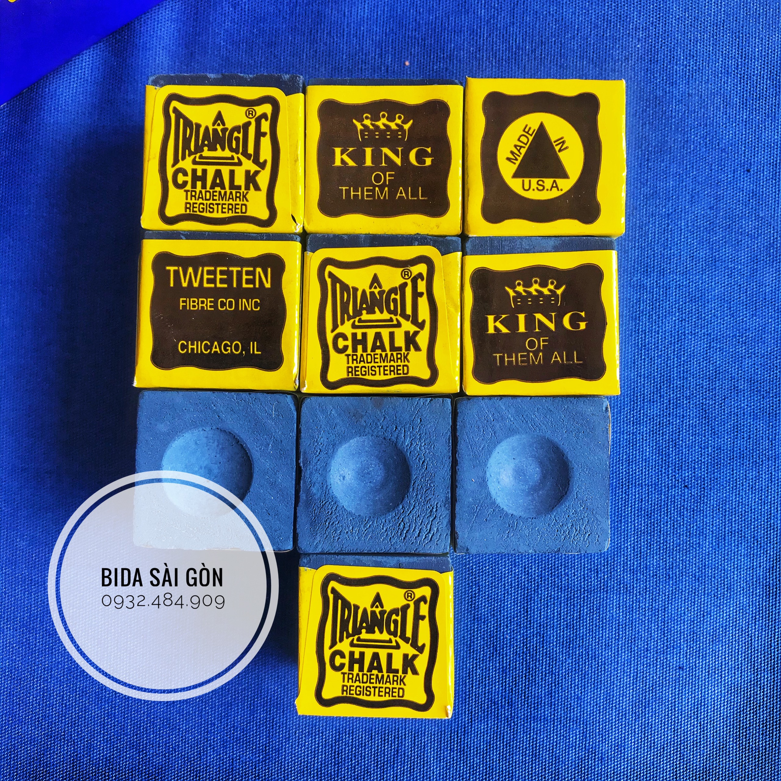 [Lơ Mĩ] Set 10 viên lơ Triangle & Lơ Master