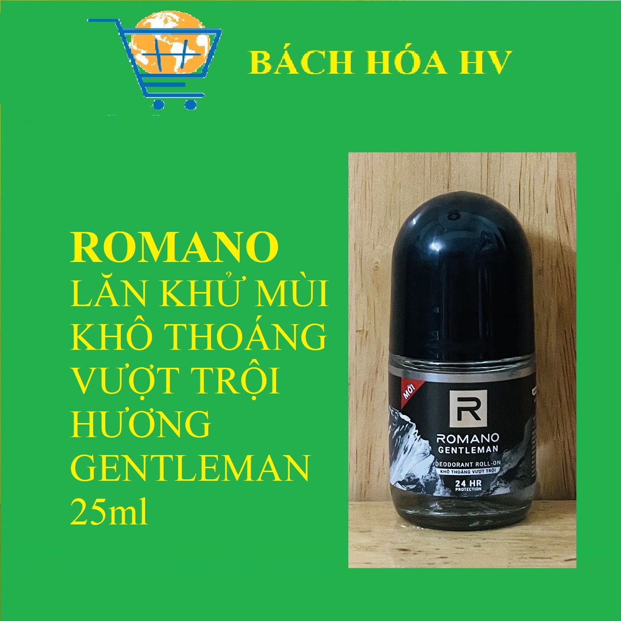 Romano lăn khử mùi 25ml - BACH HOA HV