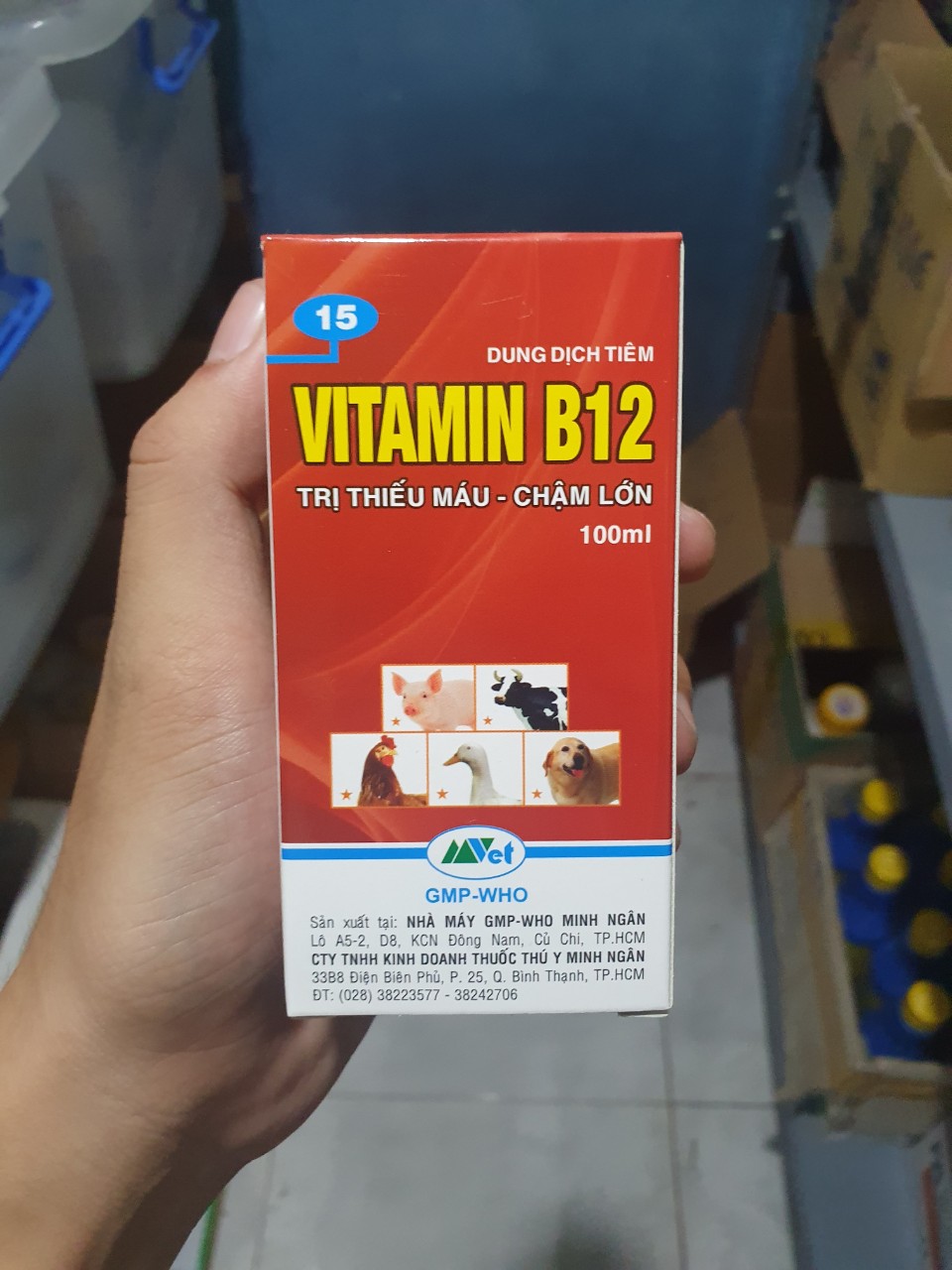 [HCM]VITAMIN B12 Chai 100ml - A1.1028