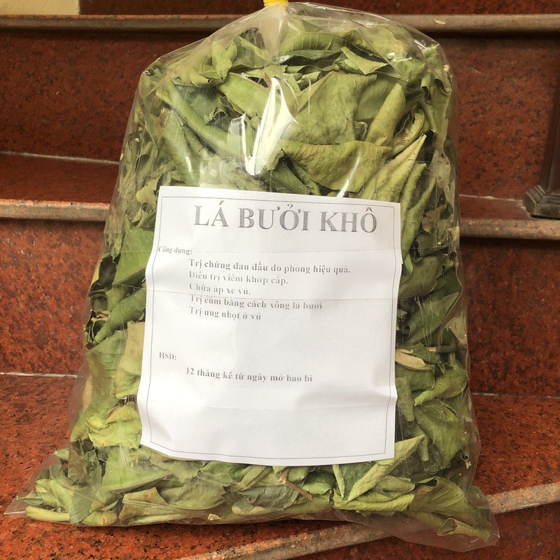 1kg lá bưởi khô hàng looại 1