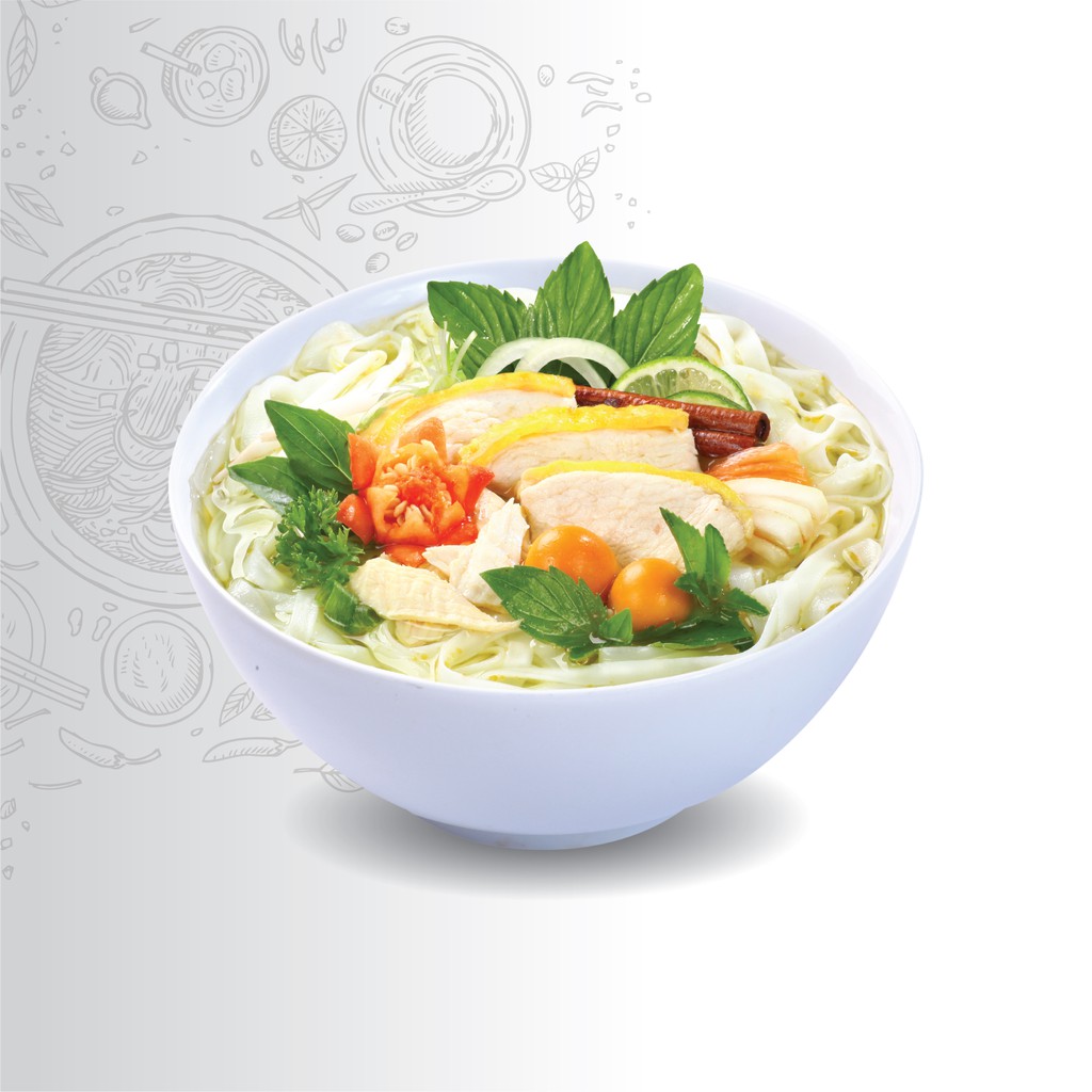 Phở Có Gói Sốt Thịt Vị Gà 70g