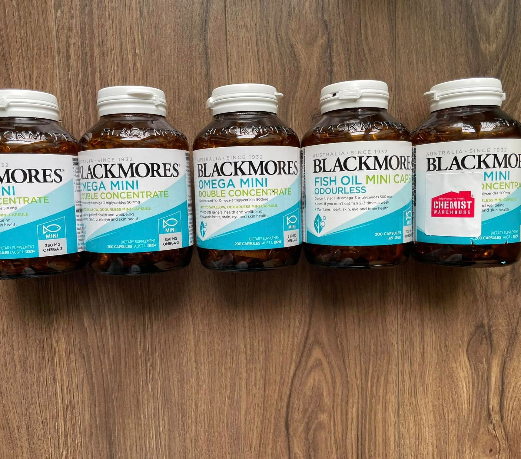 Blackmores Omega Mini Double Concentrate dầu cá