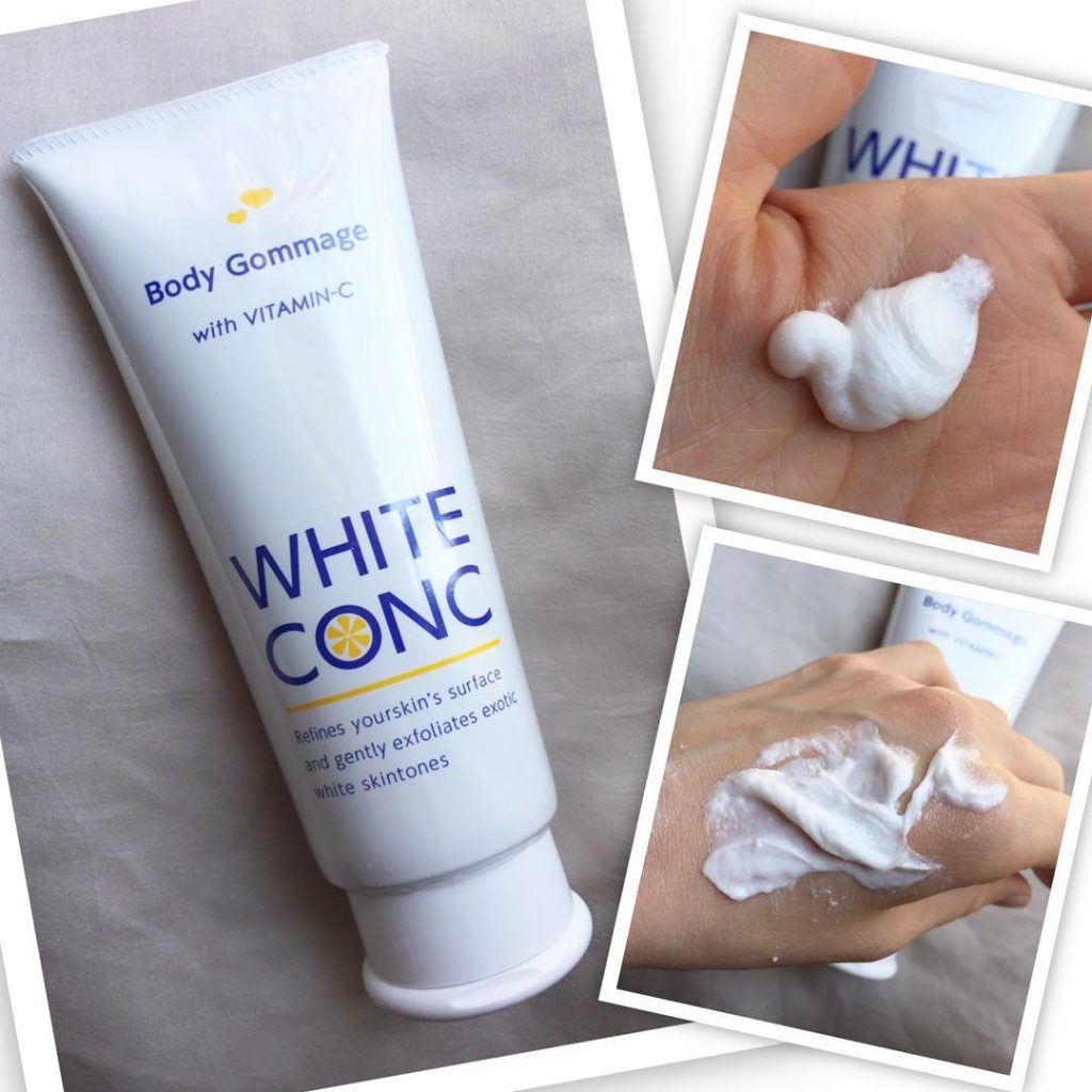 Tẩy Da Chết Trắng Da White Conc 180g - Nhật Bản