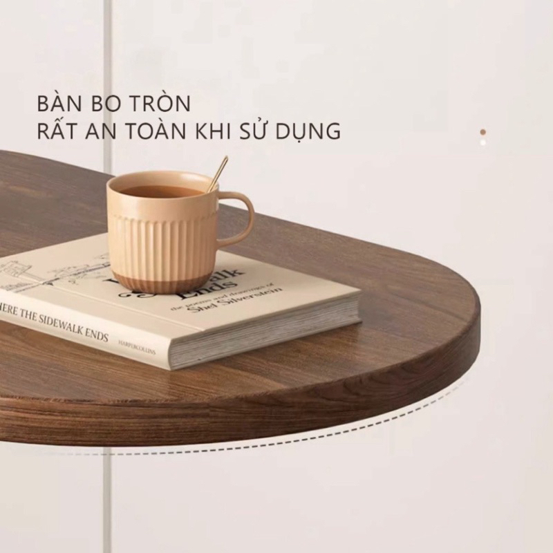 Bàn trà sofa HAJI chân sắt chắc chắn - AM108