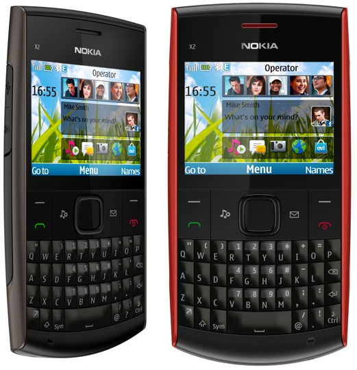 Điện thoại cổ độc 24 phím NOKIA x2-01 giá rẻ