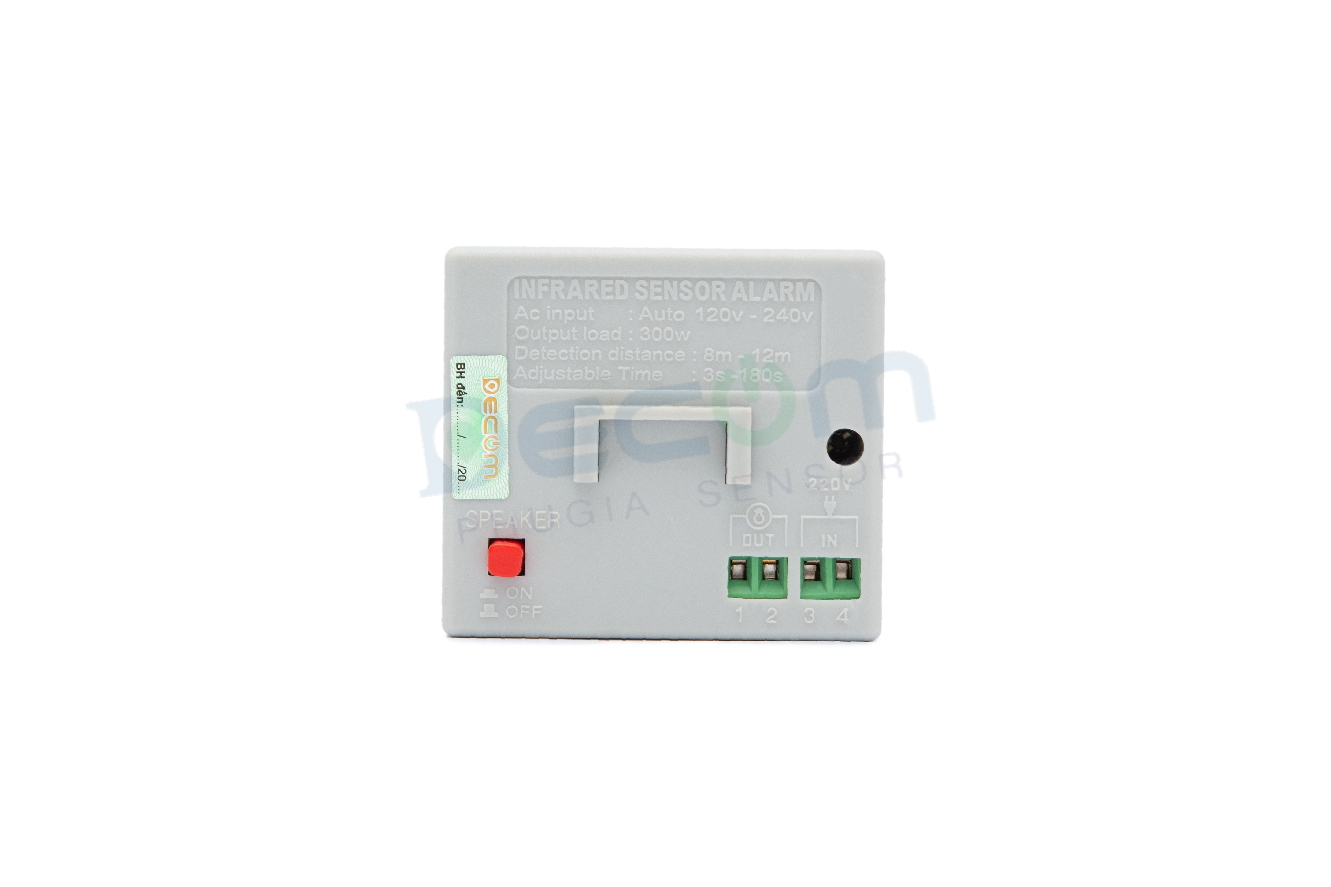 BÁO TRỘM - BÁO KHÁCH HỒNG NGOẠI Decom