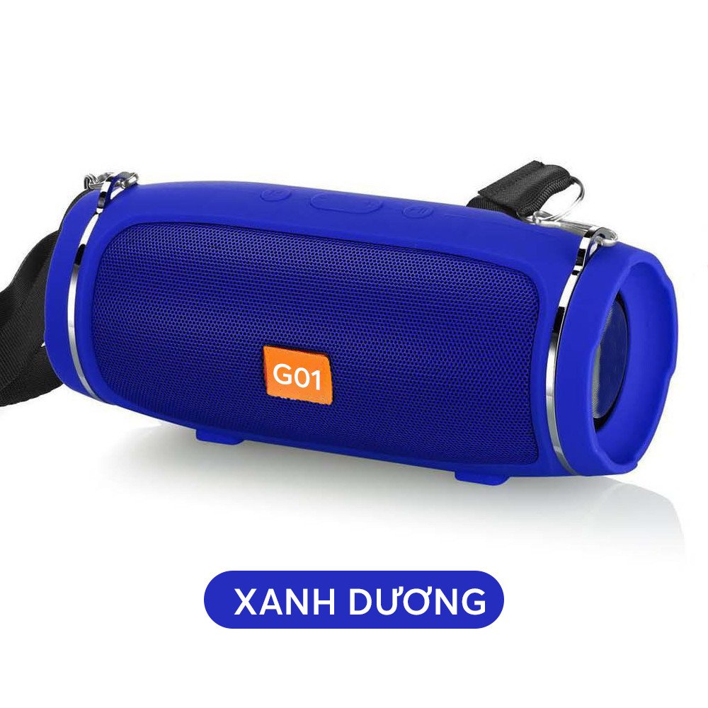 Loa bluetooth không dây GrownTech C4 mini plus bass mạnh kèm dây đeo