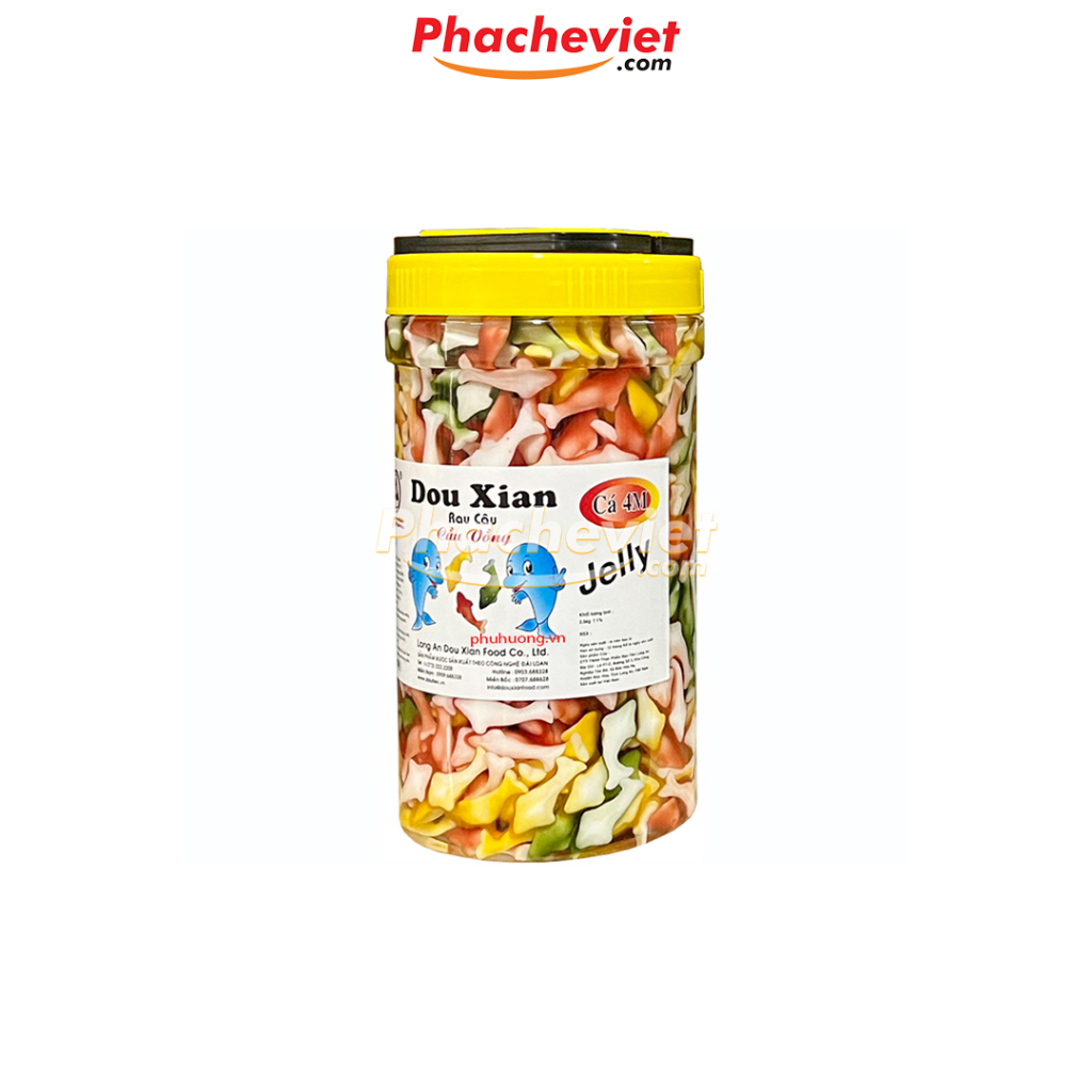 Thạch Douxian hộp 2.5kg Đủ Vị