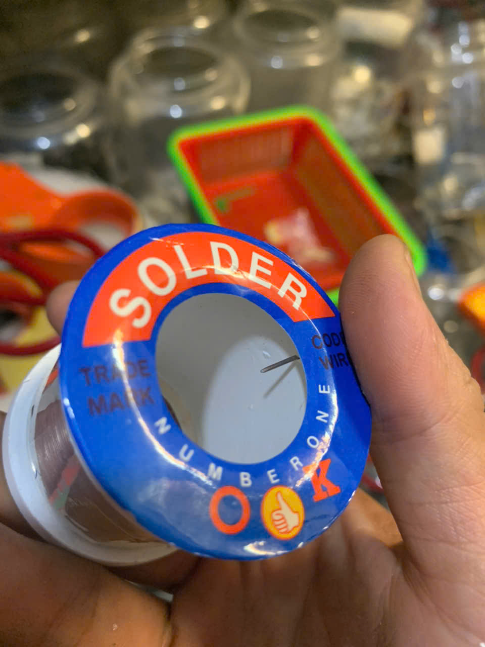 Thiếc hàn Solder-ok 100g 0,8mm