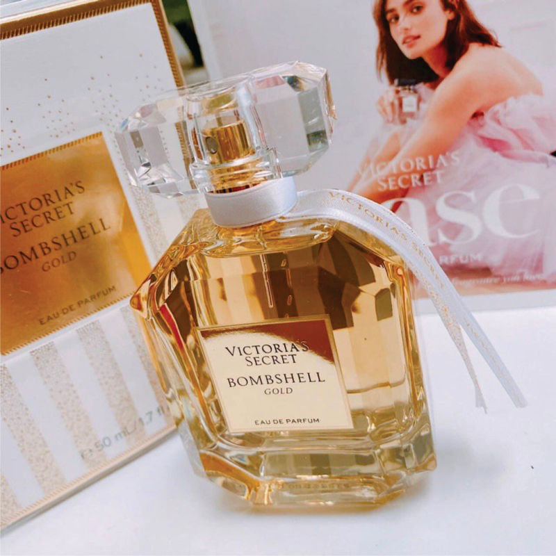 Nước Hoa Victorias Secret Bombshell Gold Eau De Parfum 50ml ( Phiên Bản Mới Nhất )