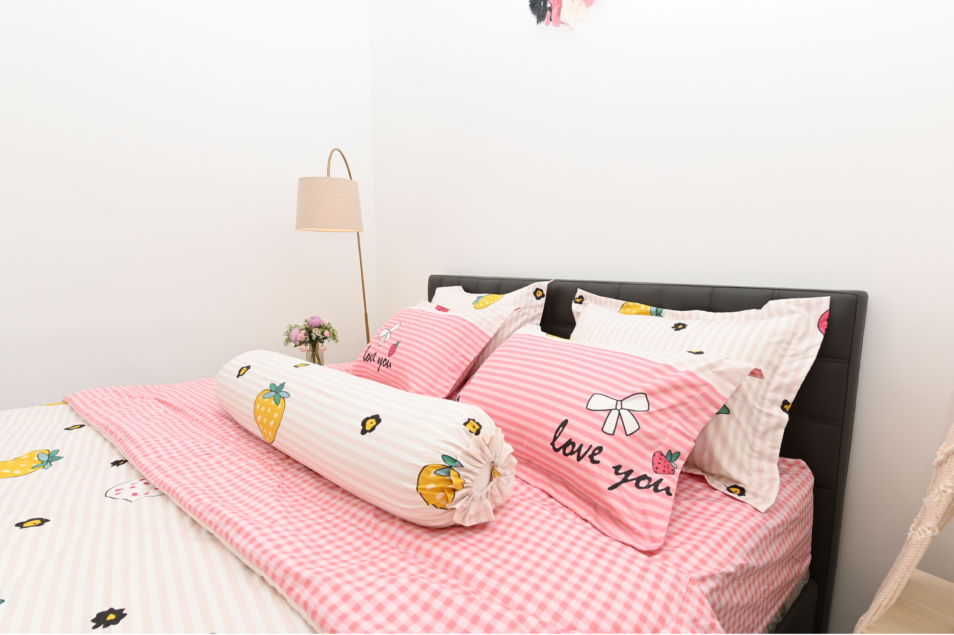 Bộ 5 món chăn ga áo gối Stefani - ST200025 (kèm mền)