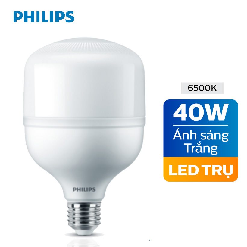 Bóng đèn Philips LED TForce core 40W HB E27- Ánh sáng trắng Ánh sáng vàng