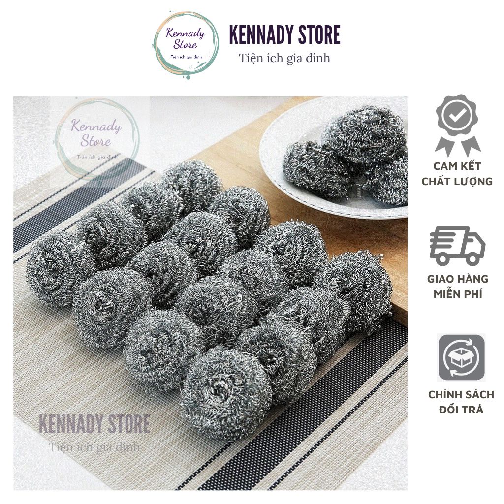 Combo 20 miếng cọ nồi bằng sắt tiện dụng